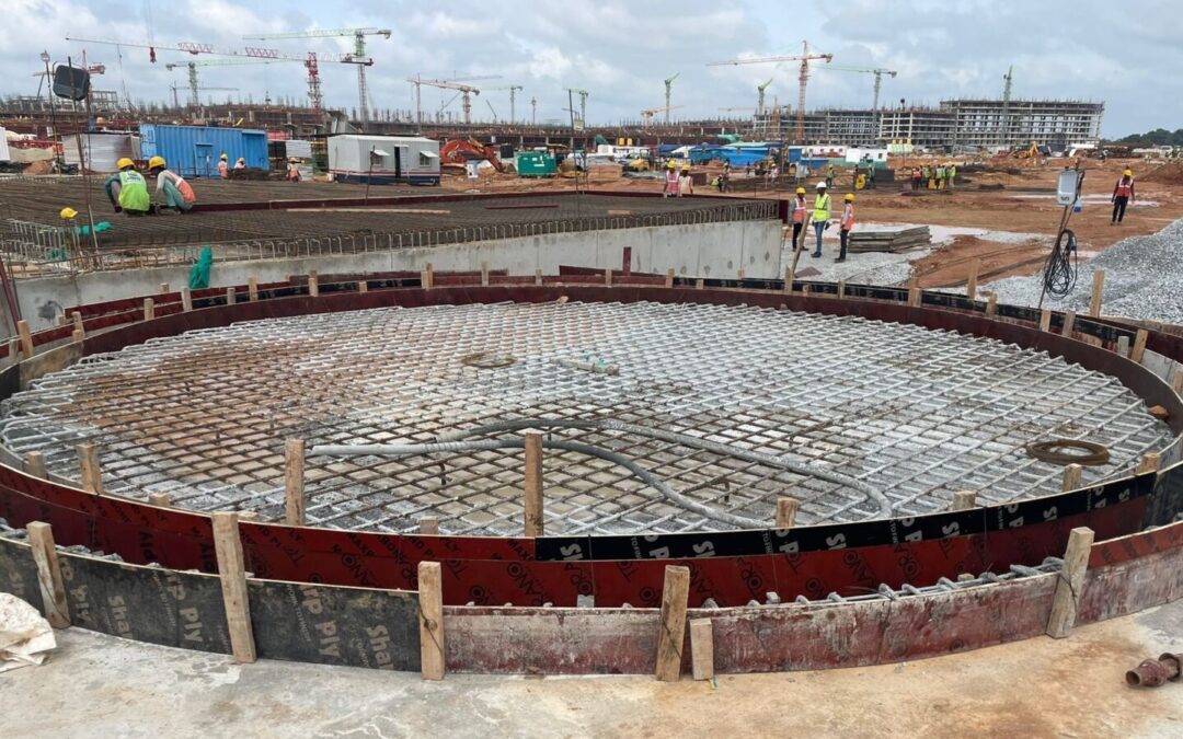 Construction Project Water Treatment Plant